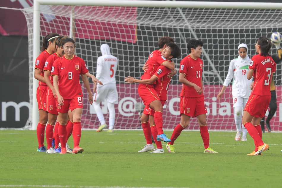 [亚洲杯]女足7-0伊朗 提前出线