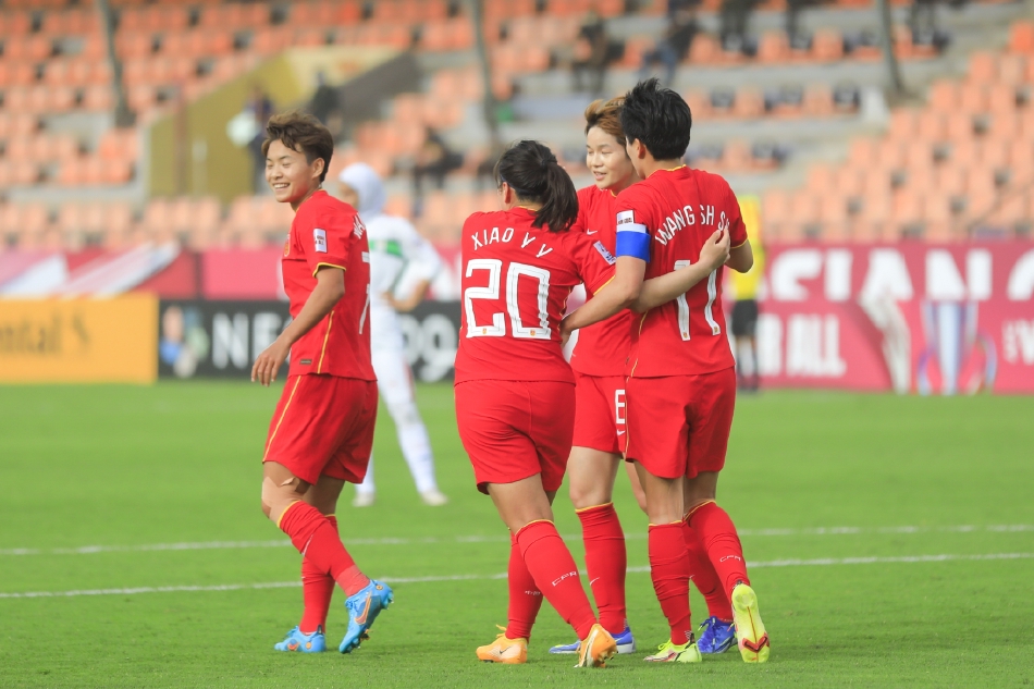 [亚洲杯]女足7-0伊朗 提前出线